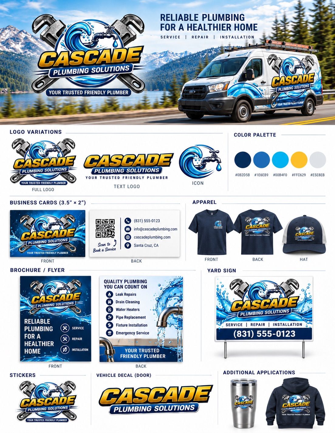 Toolhaus branding work for a trade business